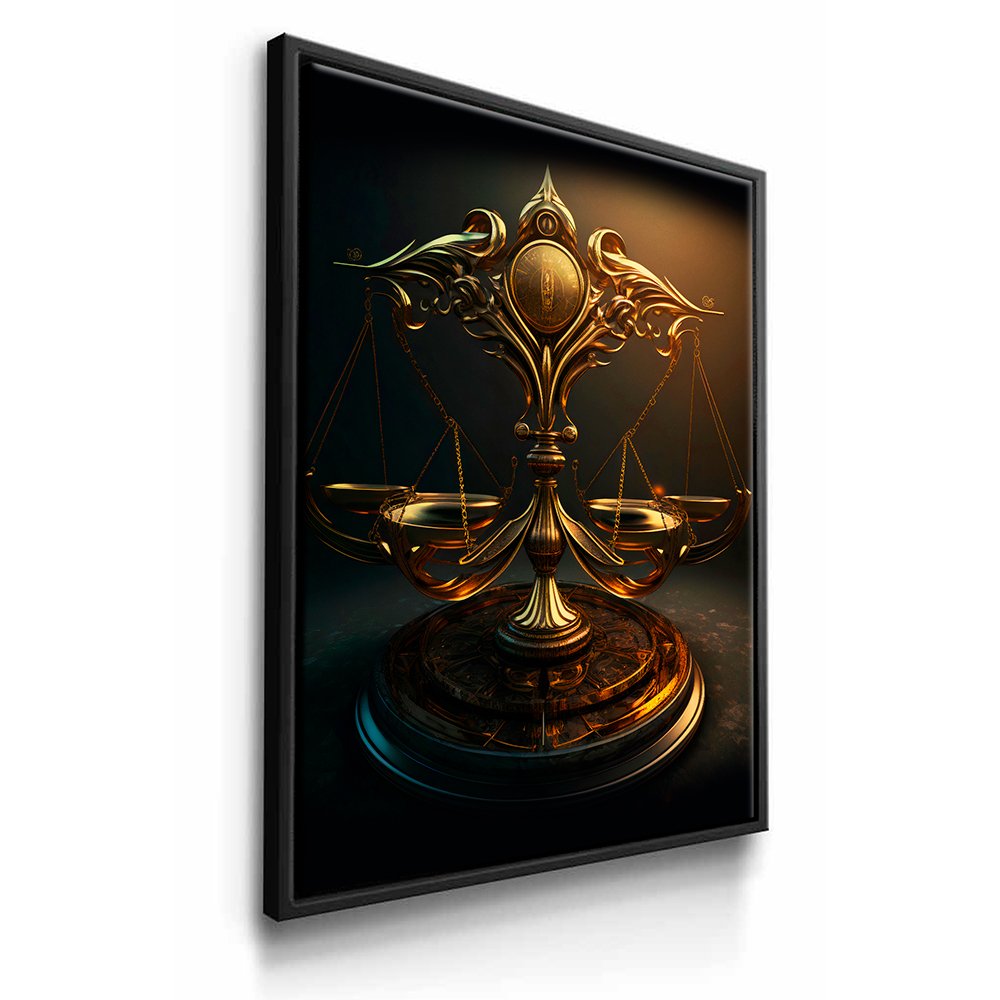 Scales of Justice Canvas