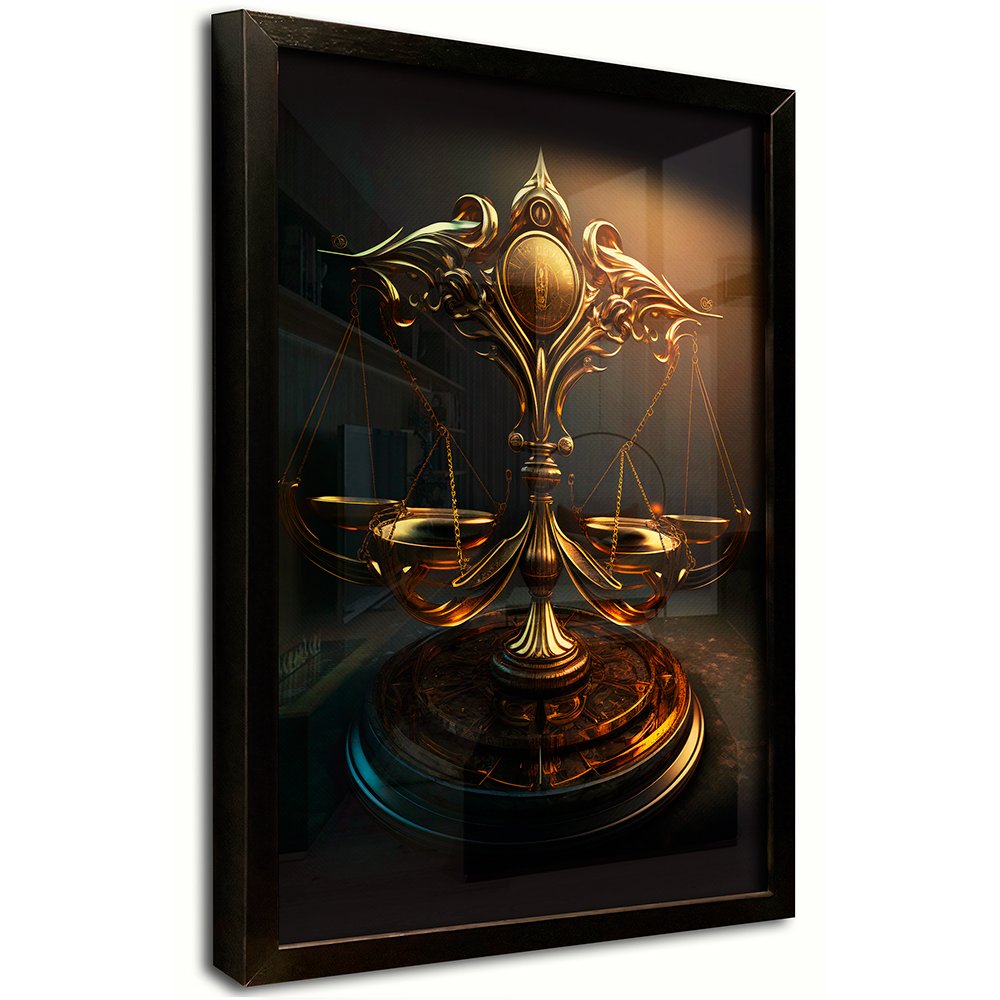 Scales of Justice Canvas