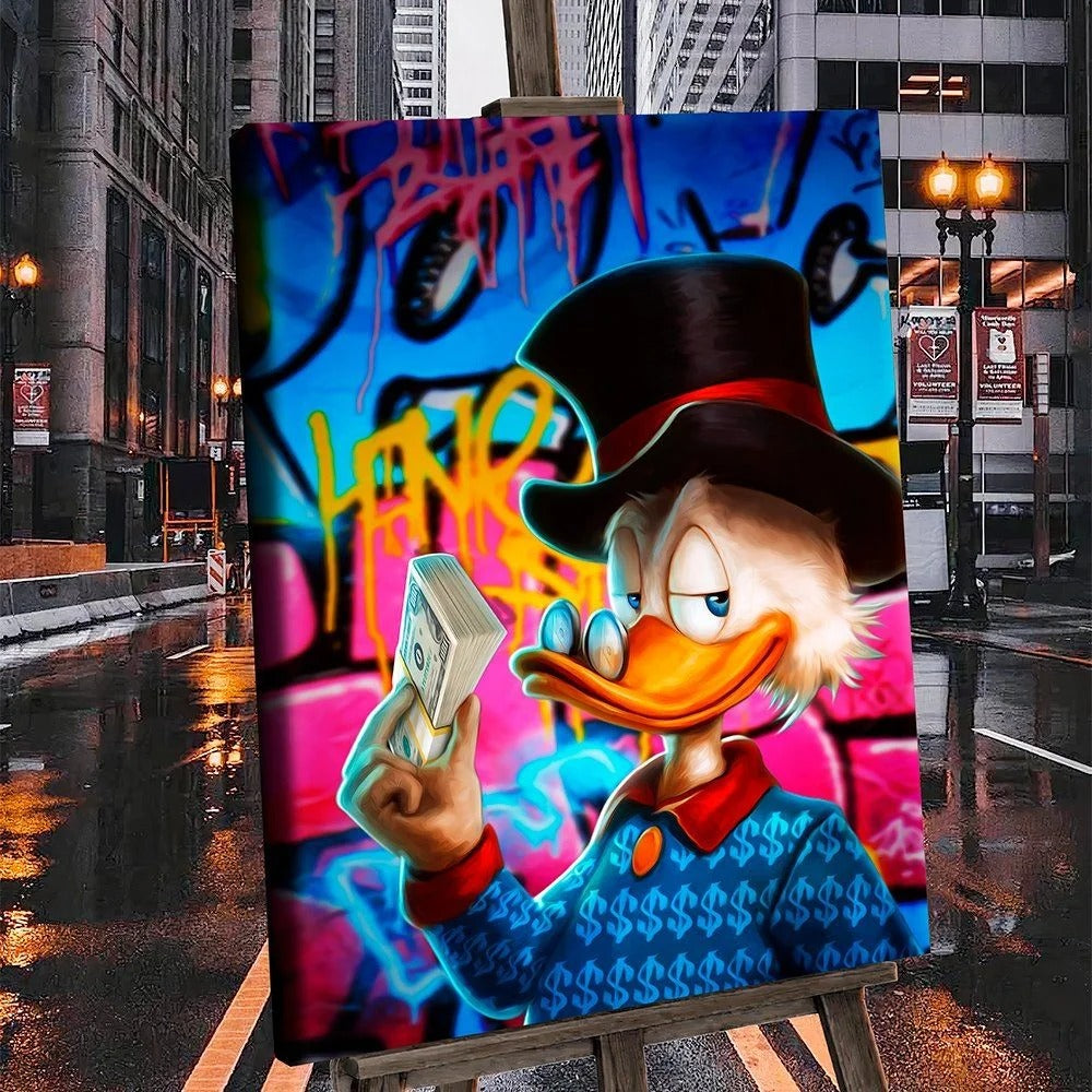 Scrooge McDuck Canvas