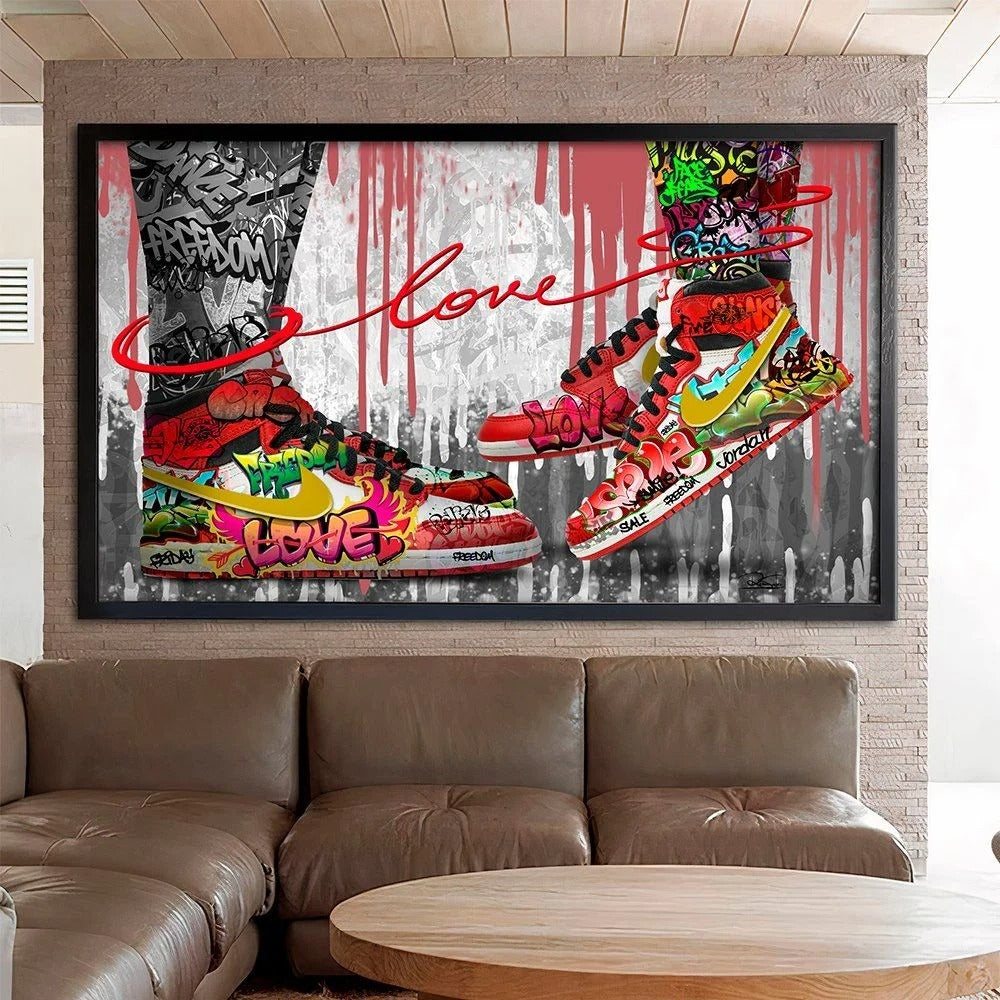 Sneakers Love Canvas