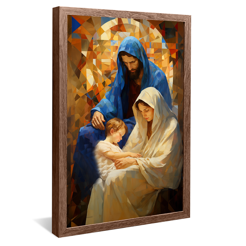Stained Glass Vital Canvas