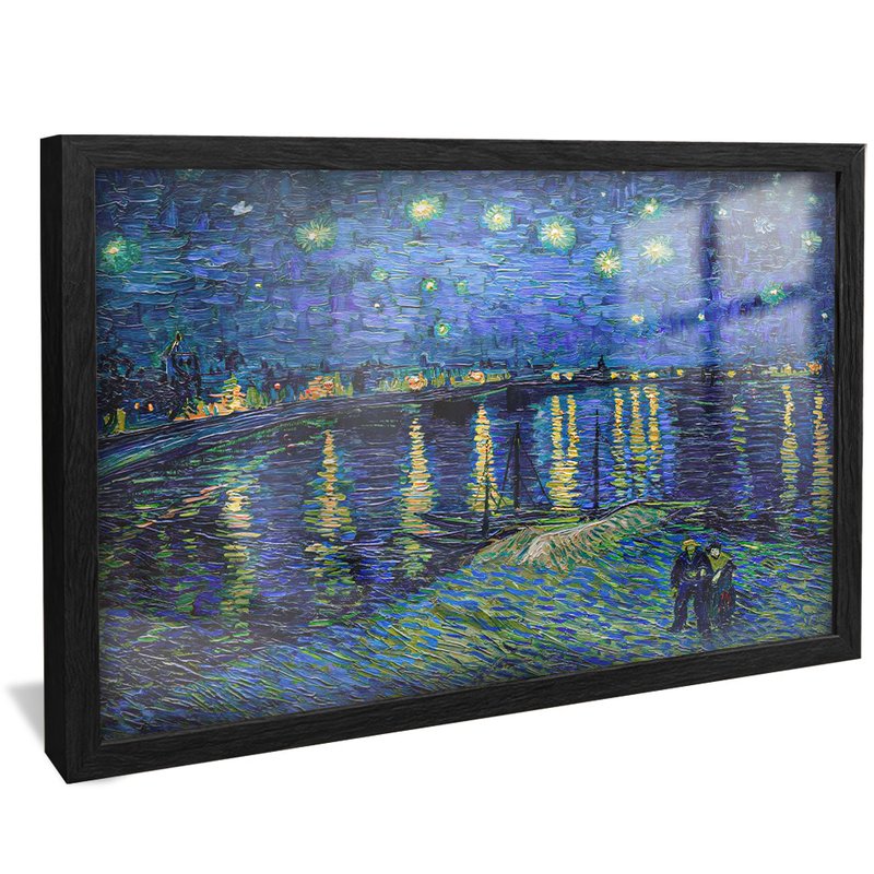 Starred Night about the Ródano De Van Gogh V1145 Canvas