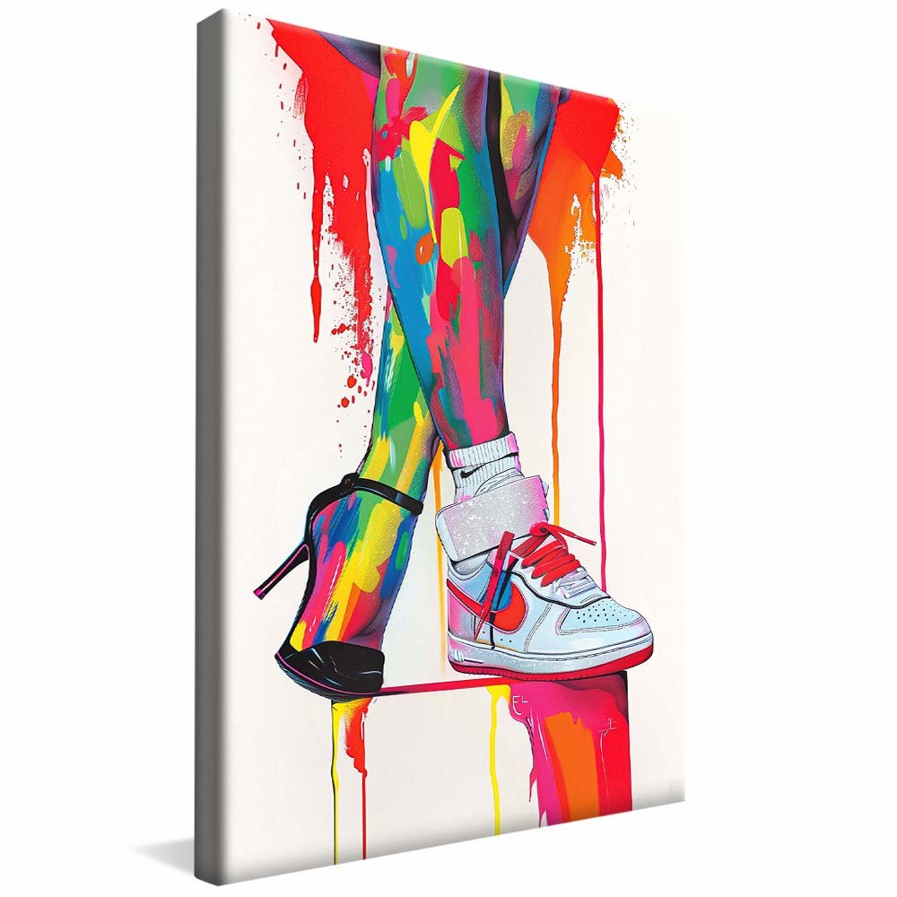 Street Dance Art V1965 Canvas