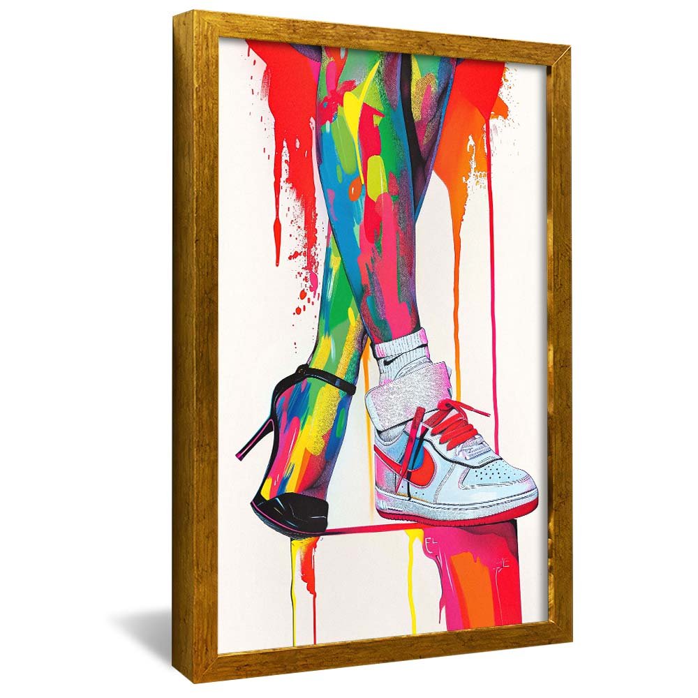 Street Dance Art V1965 Canvas