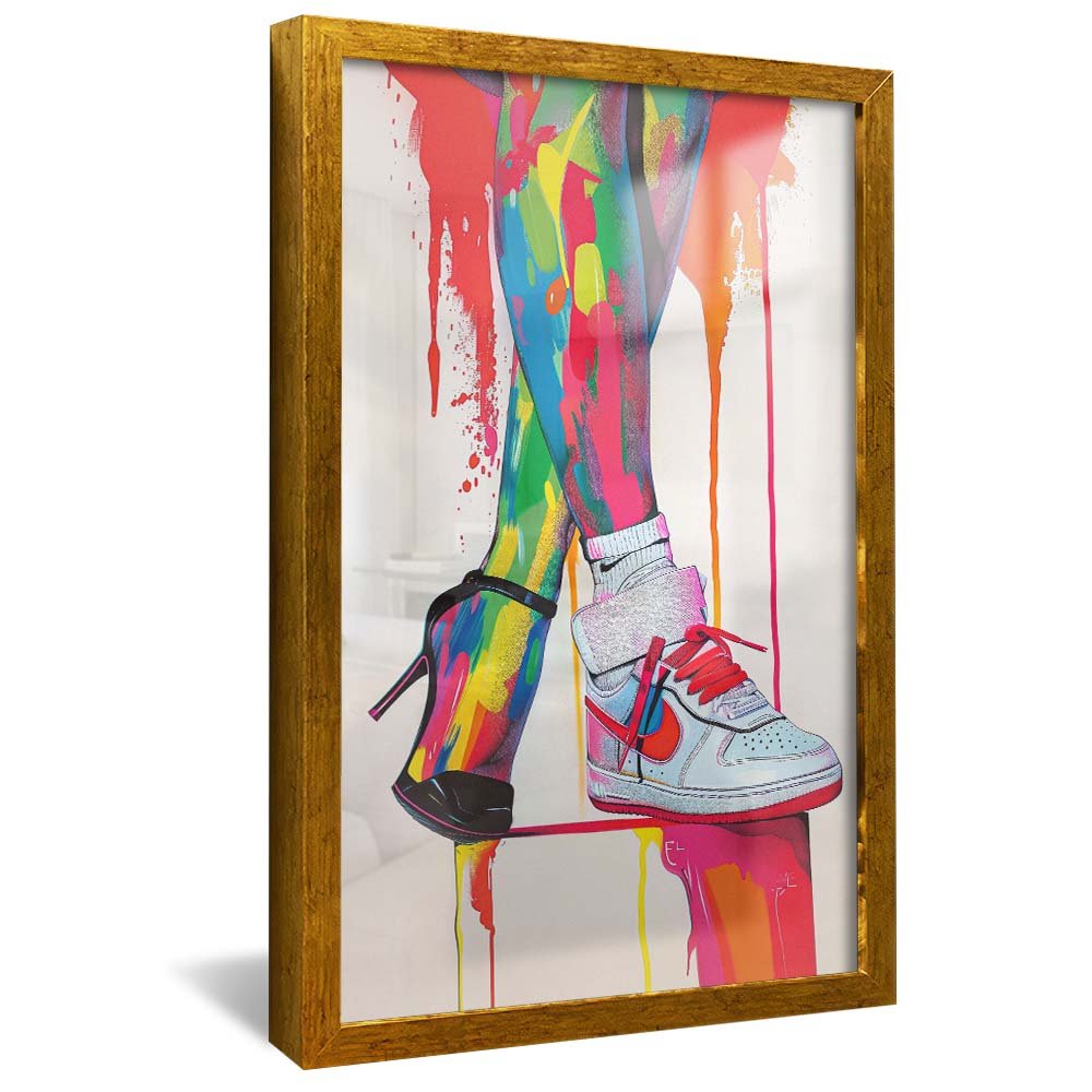 Street Dance Art V1965 Canvas