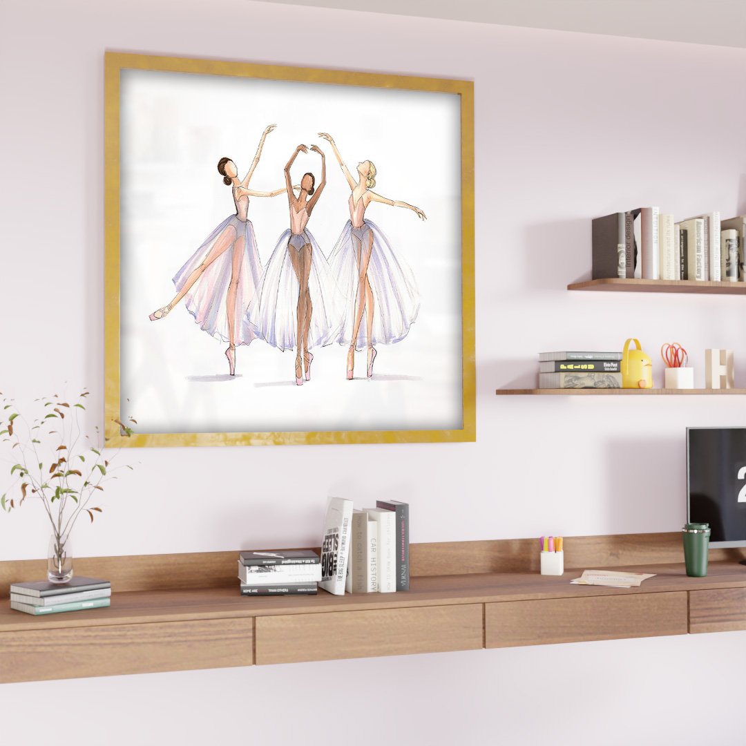 The Dance of the Ballerinas V2137 Canvas