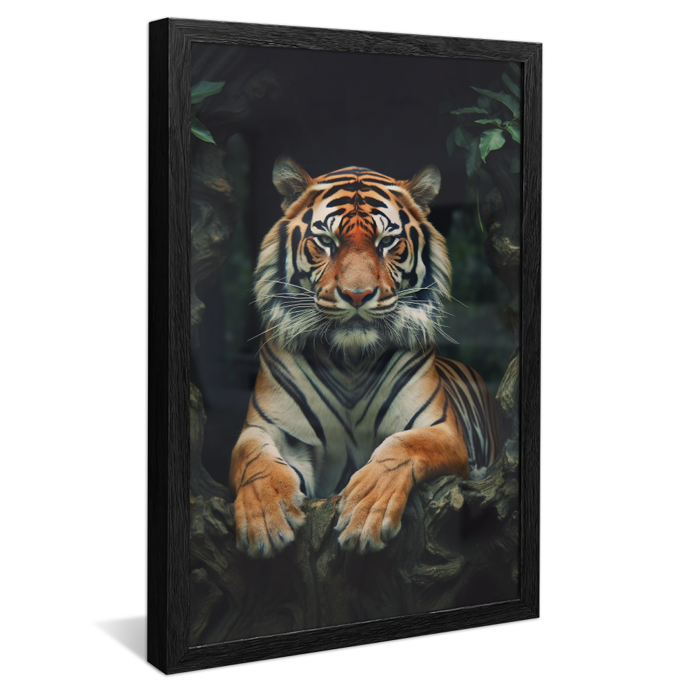 Tiger in the Forest V55 Canvas