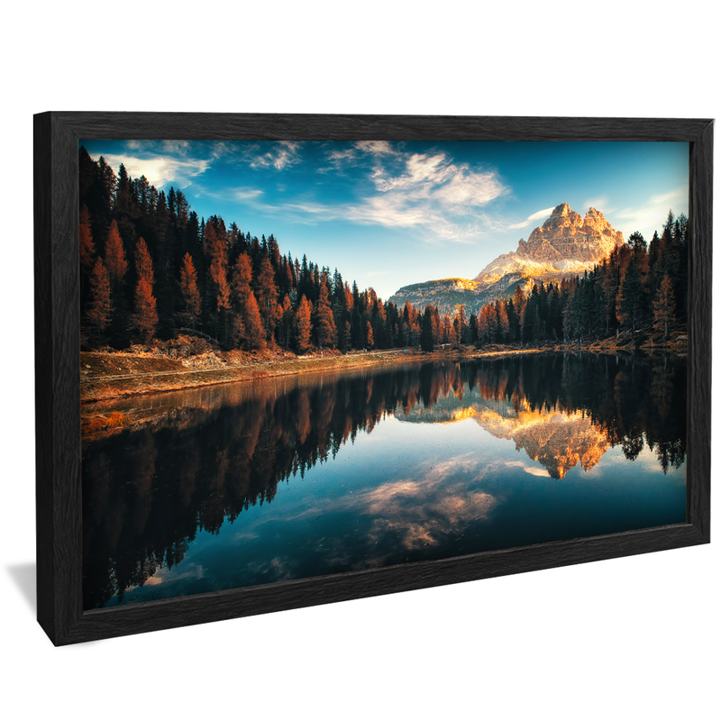 1 Piece Trees and Lake V1188 Canvas