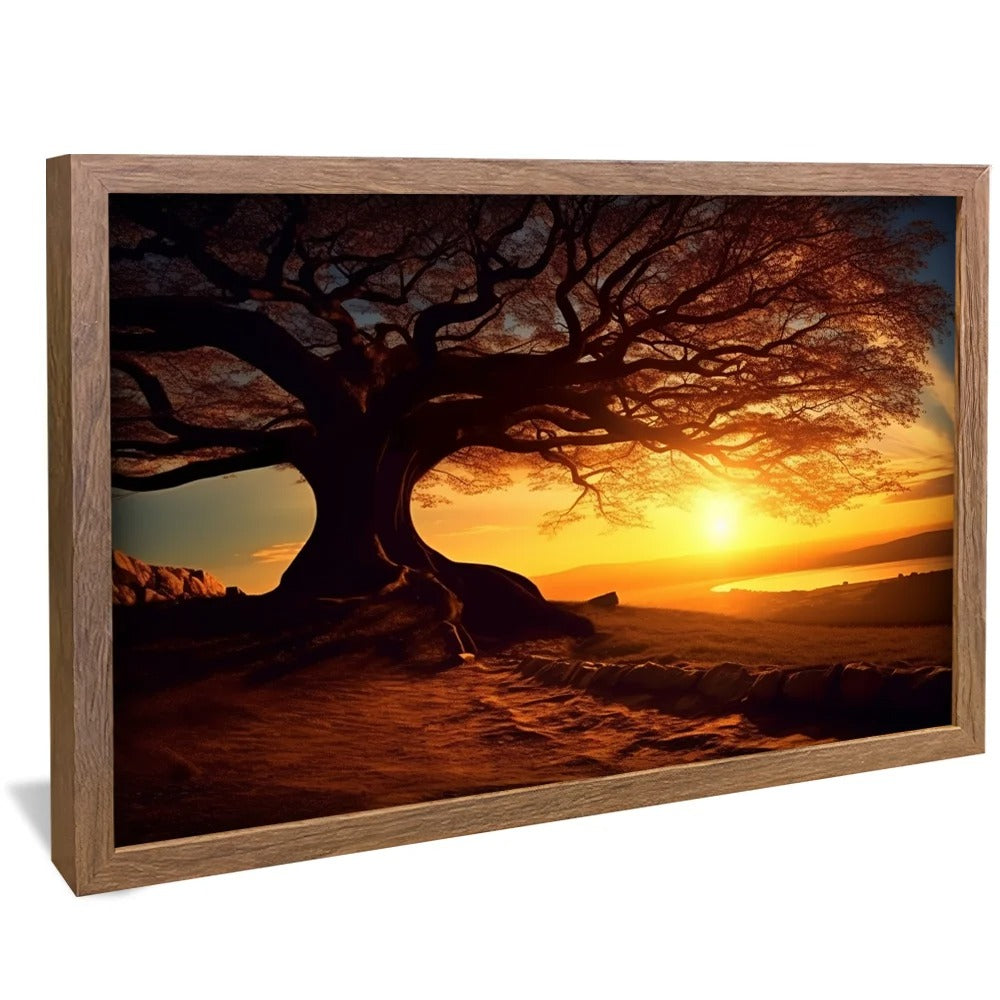 Trees at Sunset Canvas V765