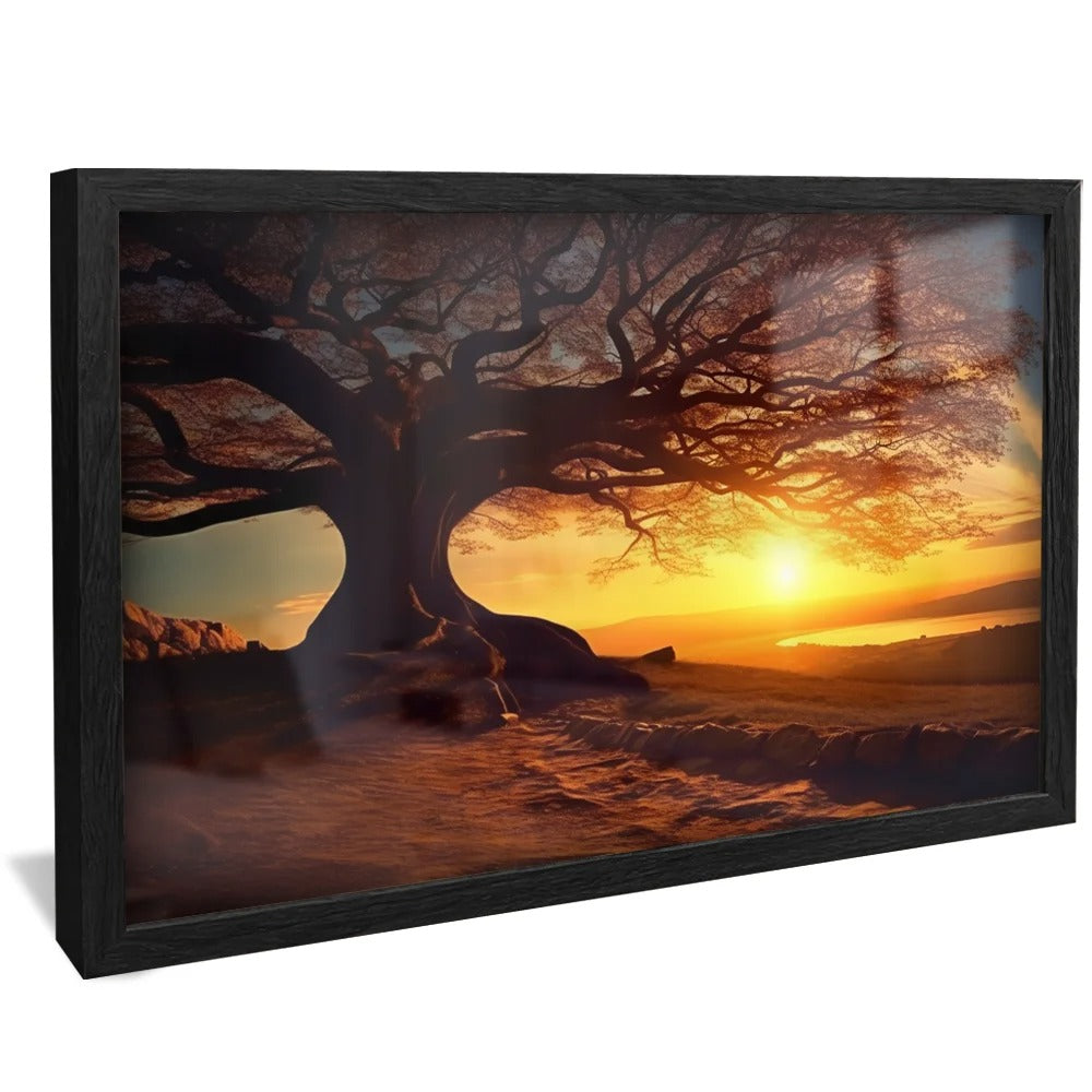 Trees at Sunset Canvas V765