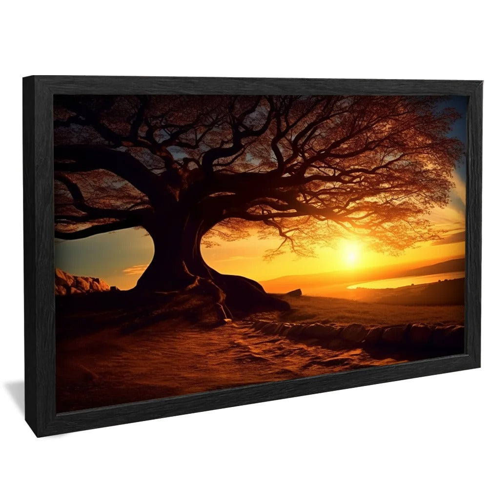 Trees at Sunset Canvas V765