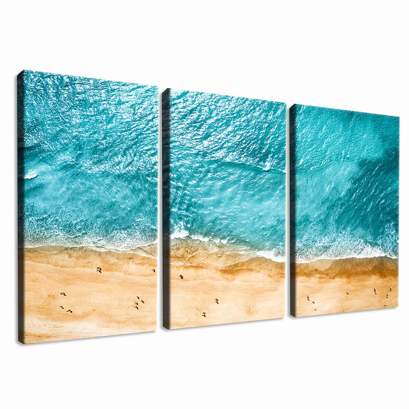 Trio Beach Aguas Clear Canvas