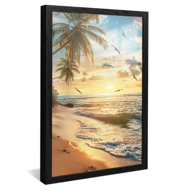 Tropical Beach V1812 Canvas