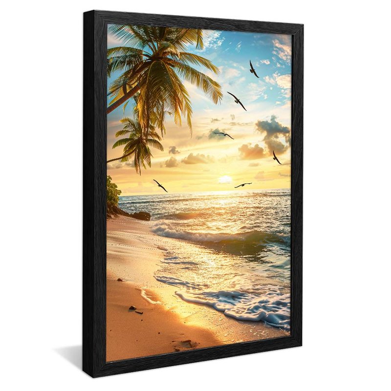 Tropical Beach V1812 Canvas