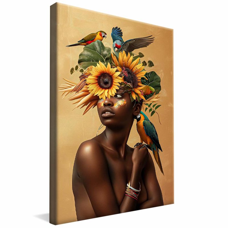 Tropical Beauty V1891 Canvas