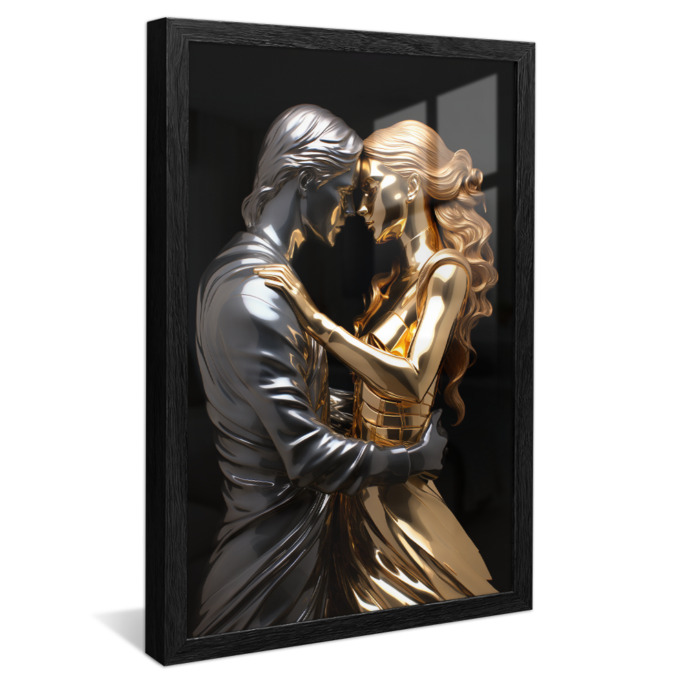 United Love Couple Canvas