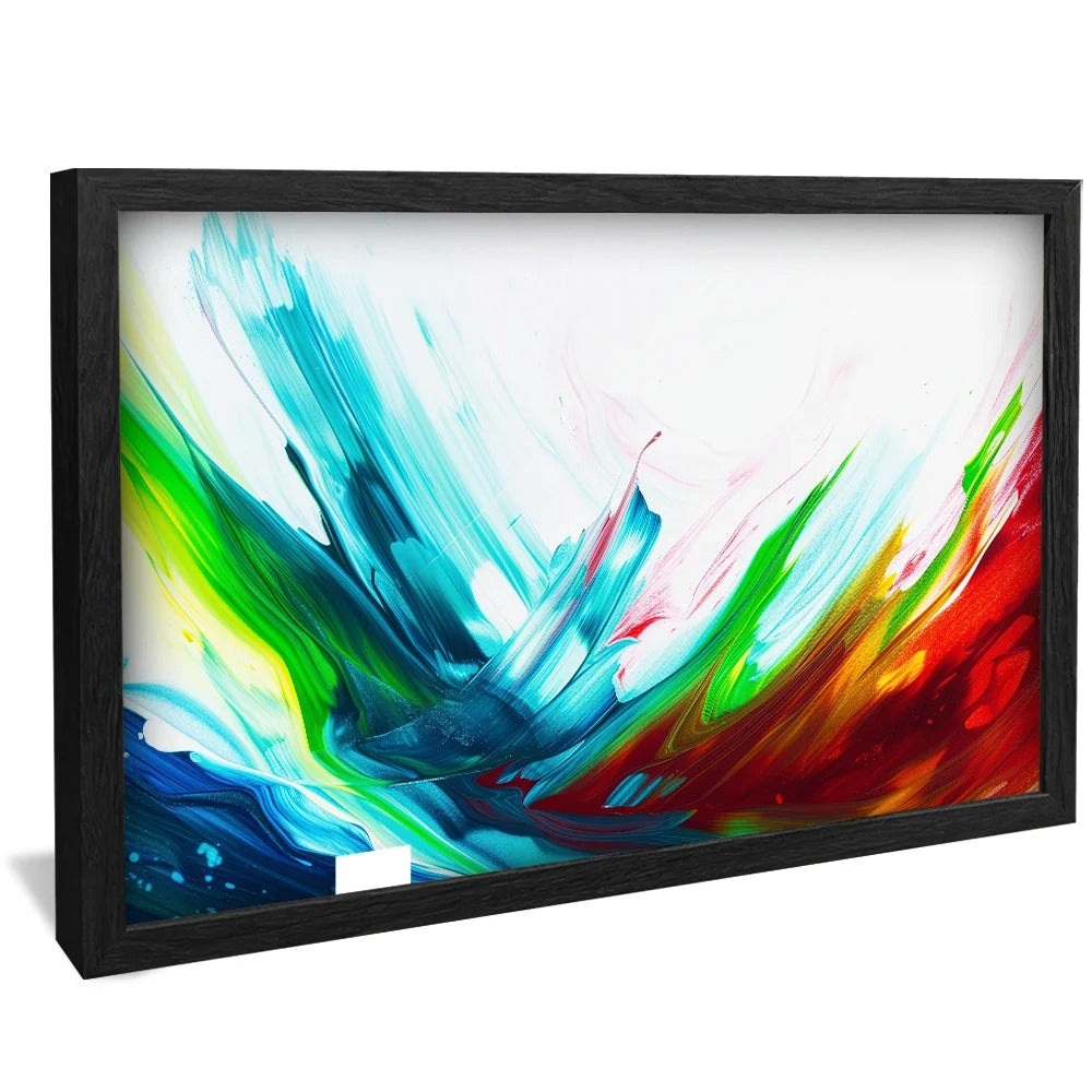 Wave of Colors Decorative Canvas V1352