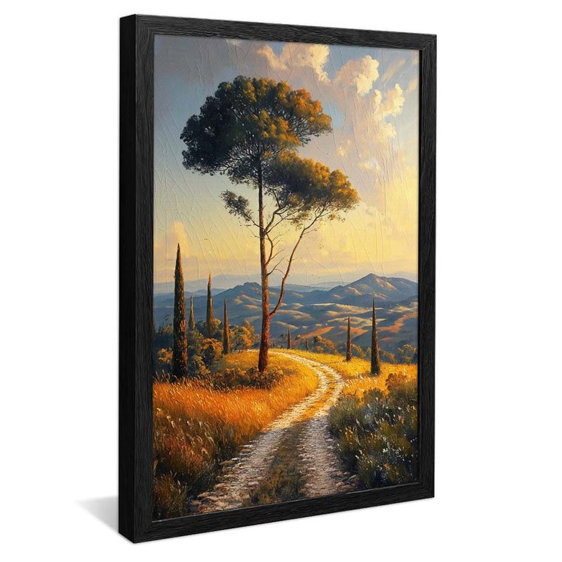Way in Field V1821 Canvas