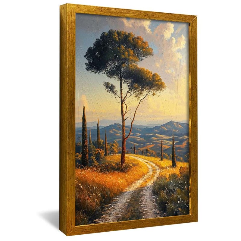 Way in Field V1821 Canvas