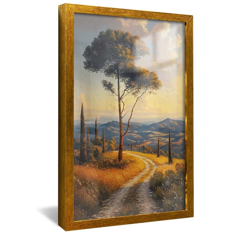 Way in Field V1821 Canvas