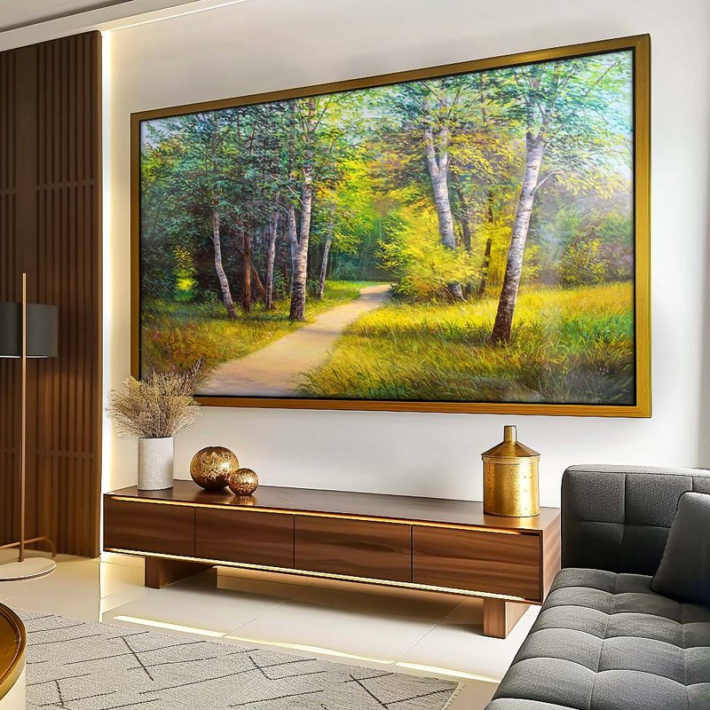 Way in Forest V1670 Canvas