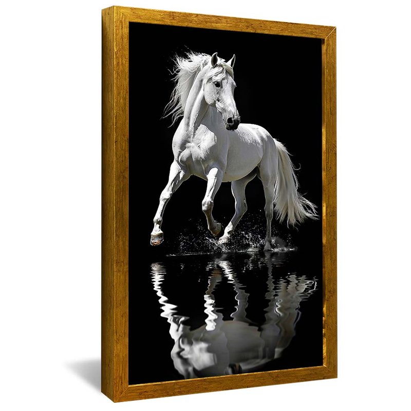 White Horse V1822 Canvas