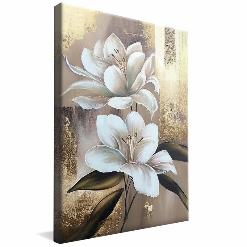 White Lily V1684 Canvas