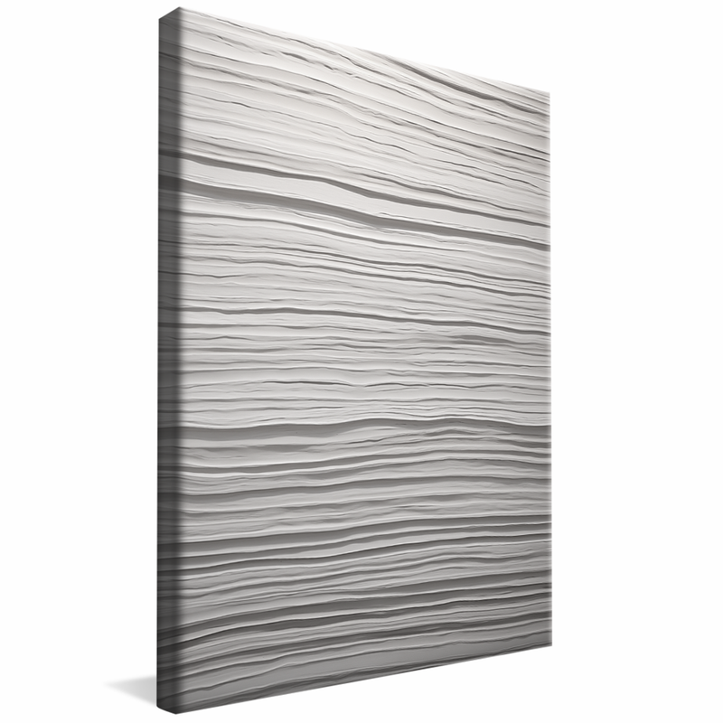 White Waves V1053 Canvas