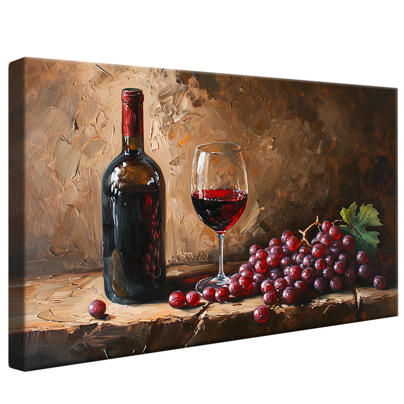 Wine Oil V1193 Canvas