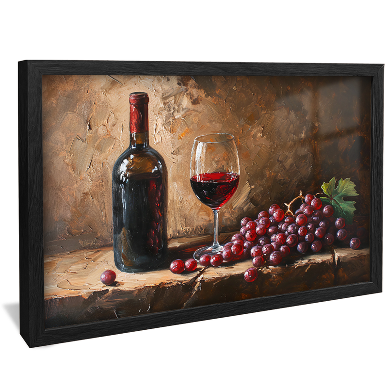 Wine Oil V1193 Canvas