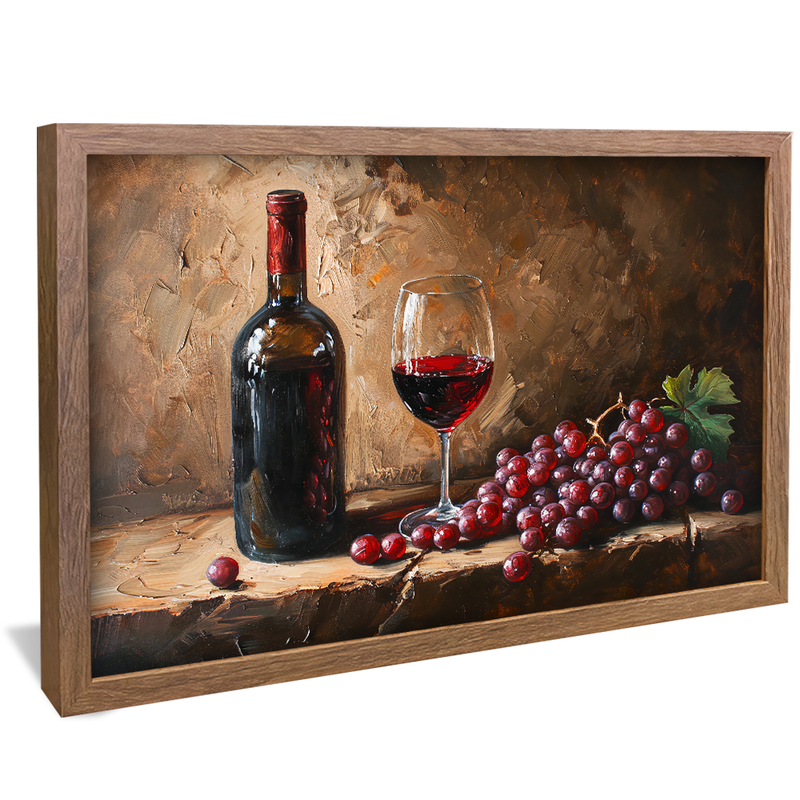 Wine Oil V1193 Canvas