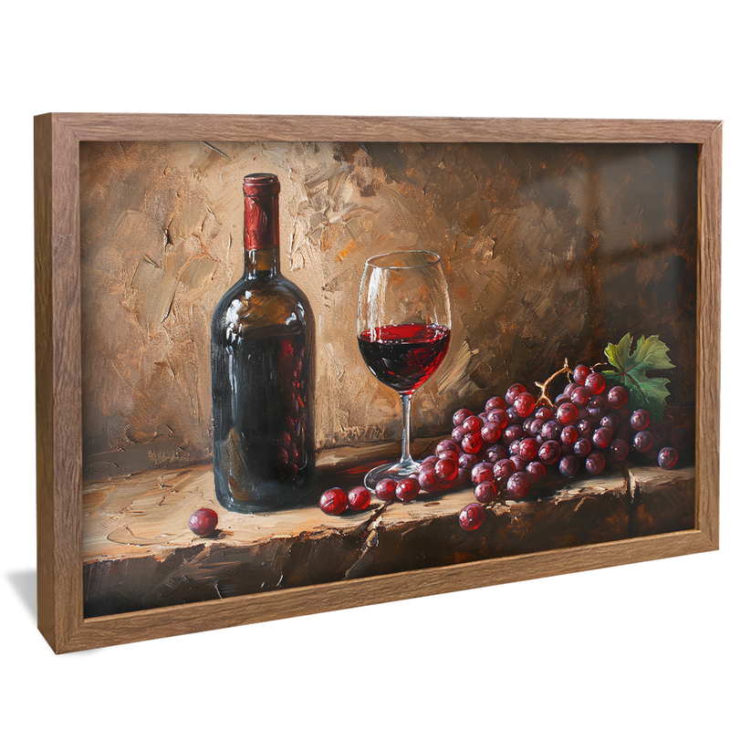 Wine Oil V1193 Canvas