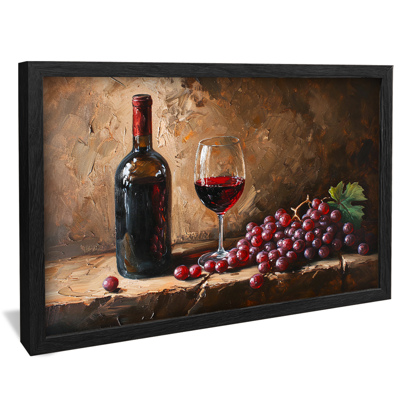 Wine Oil V1193 Canvas