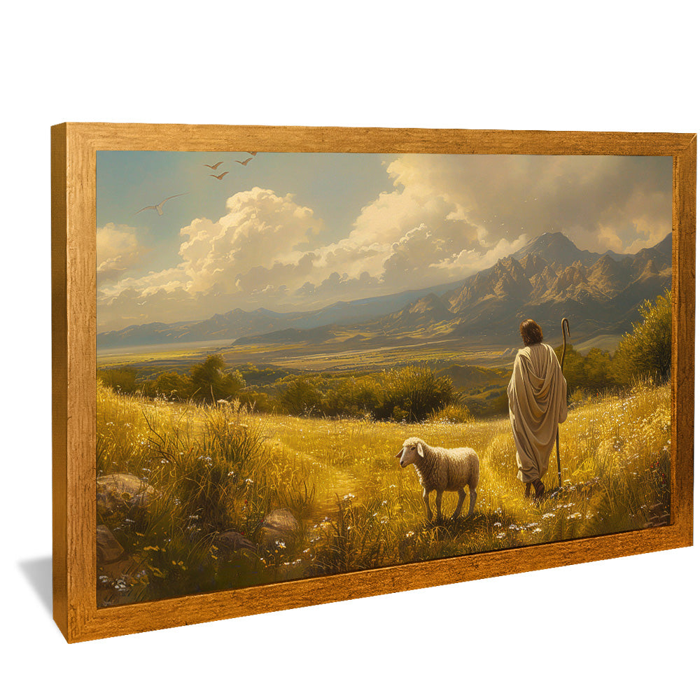 Painting Shepherd's Path on V2488 Canvas