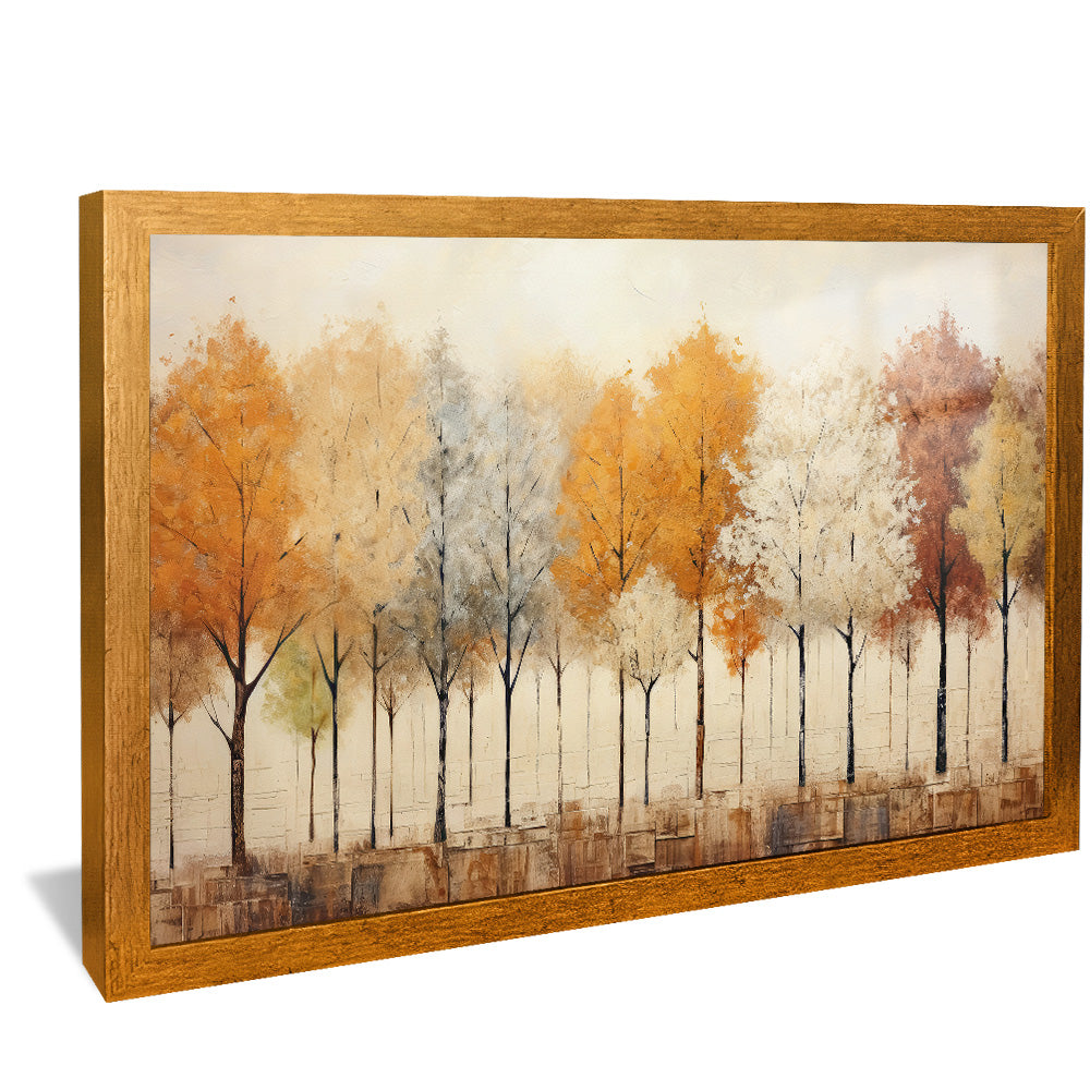Vintage Trees Painting V2505 Canvas