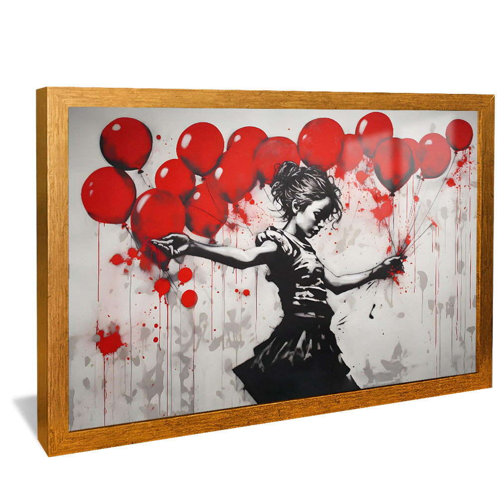 Banksy Flight of Innocence V2493 Canvas