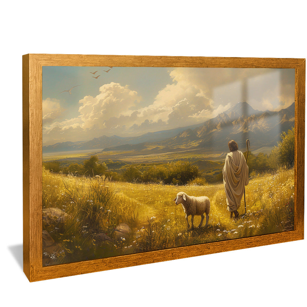 Painting Shepherd's Path on V2488 Canvas