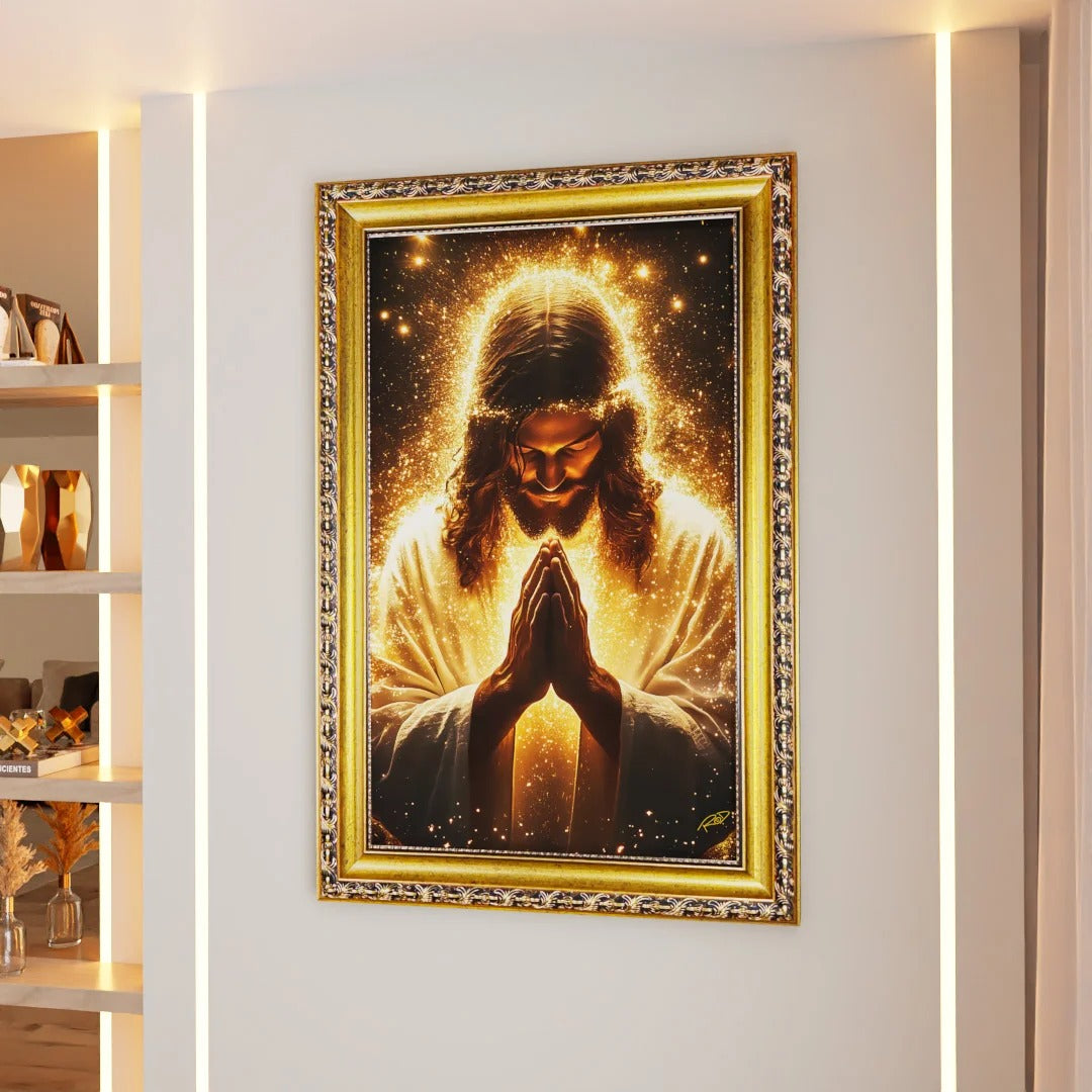 Jesus em Glória Canvas