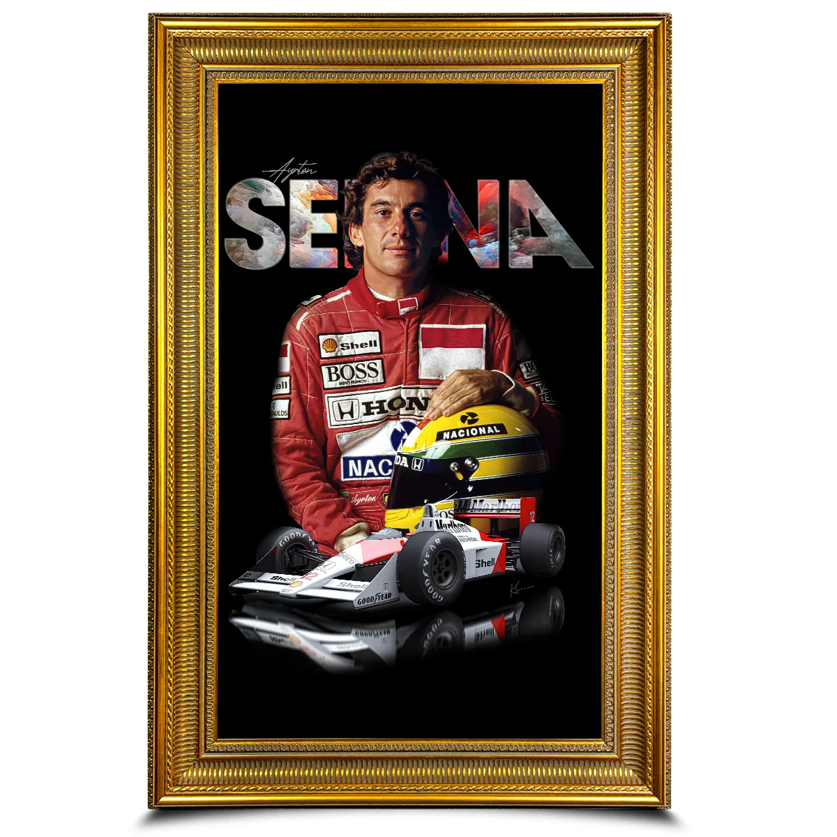Tribute Senna Forever Canvas