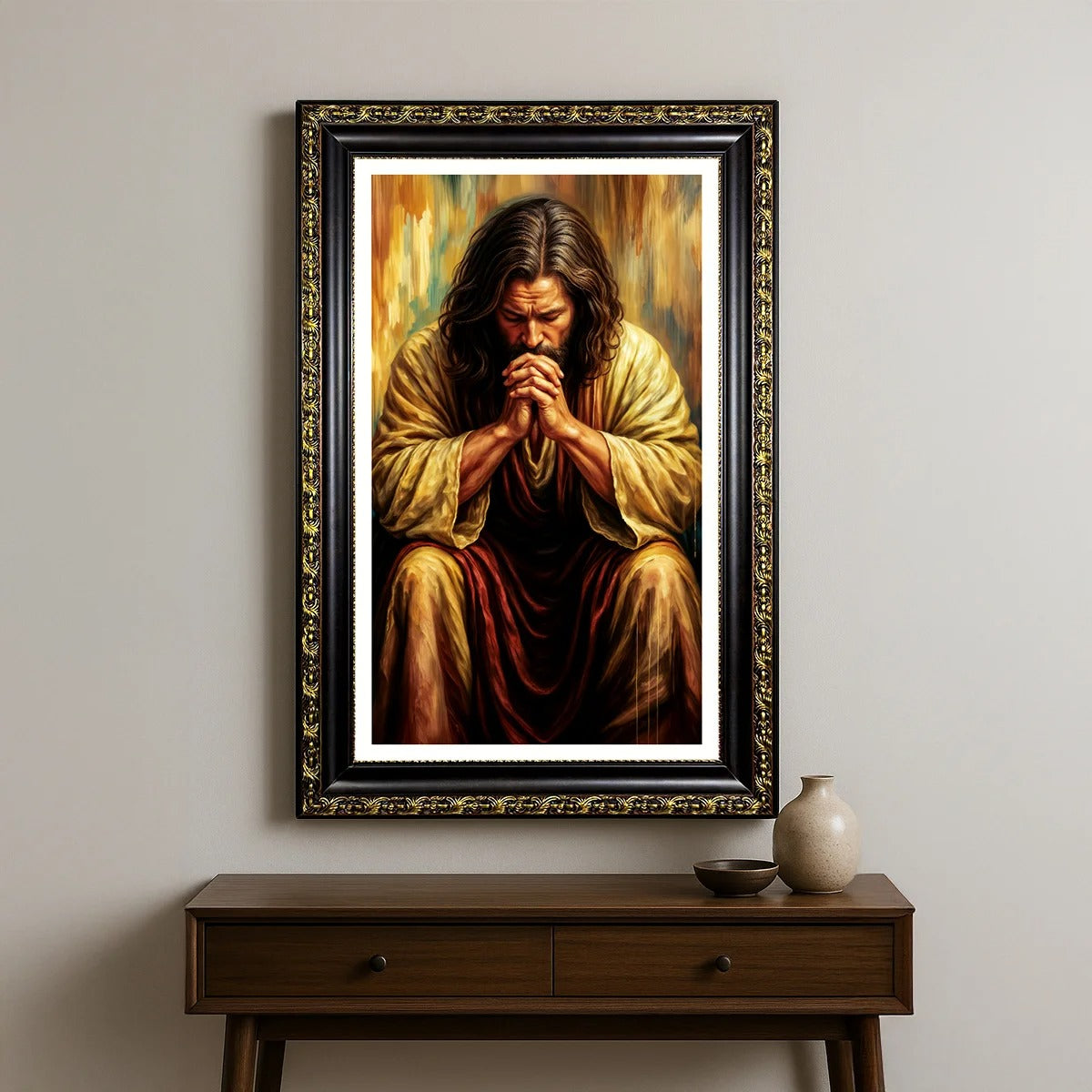 The Cry of Jesus Canvas