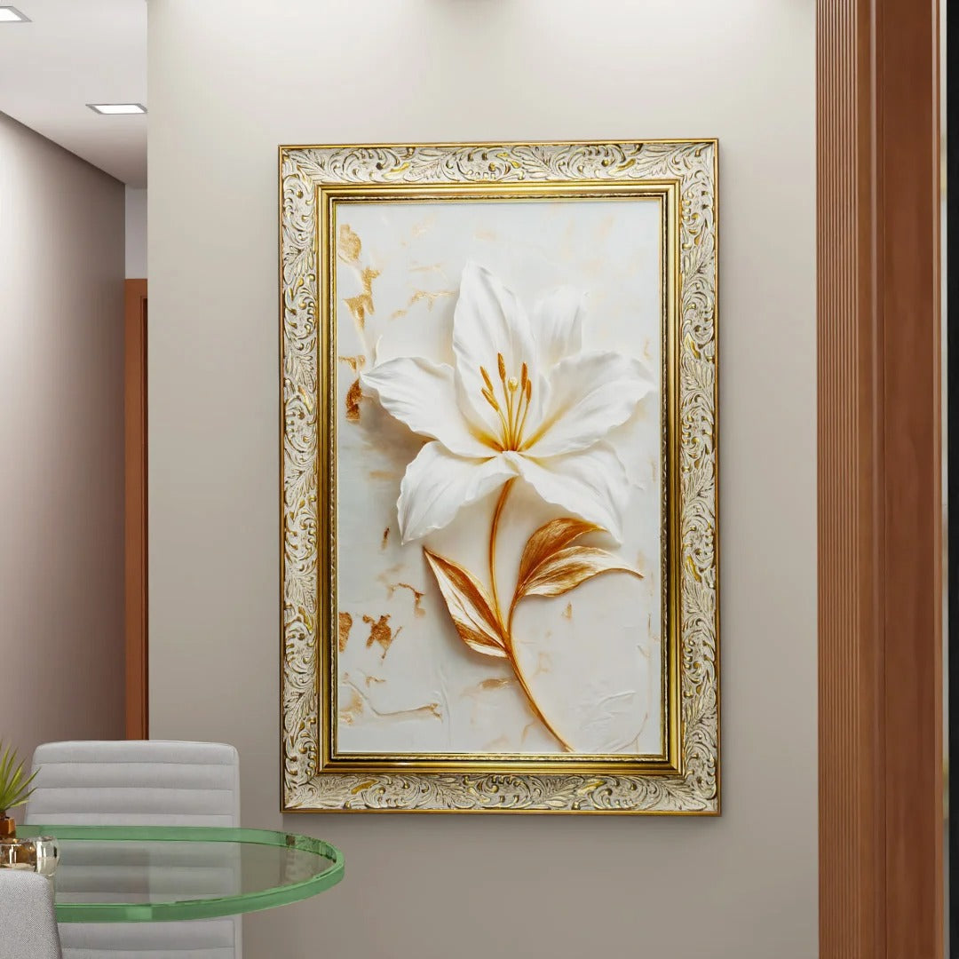 gold peace lily Peace Lily Canvas