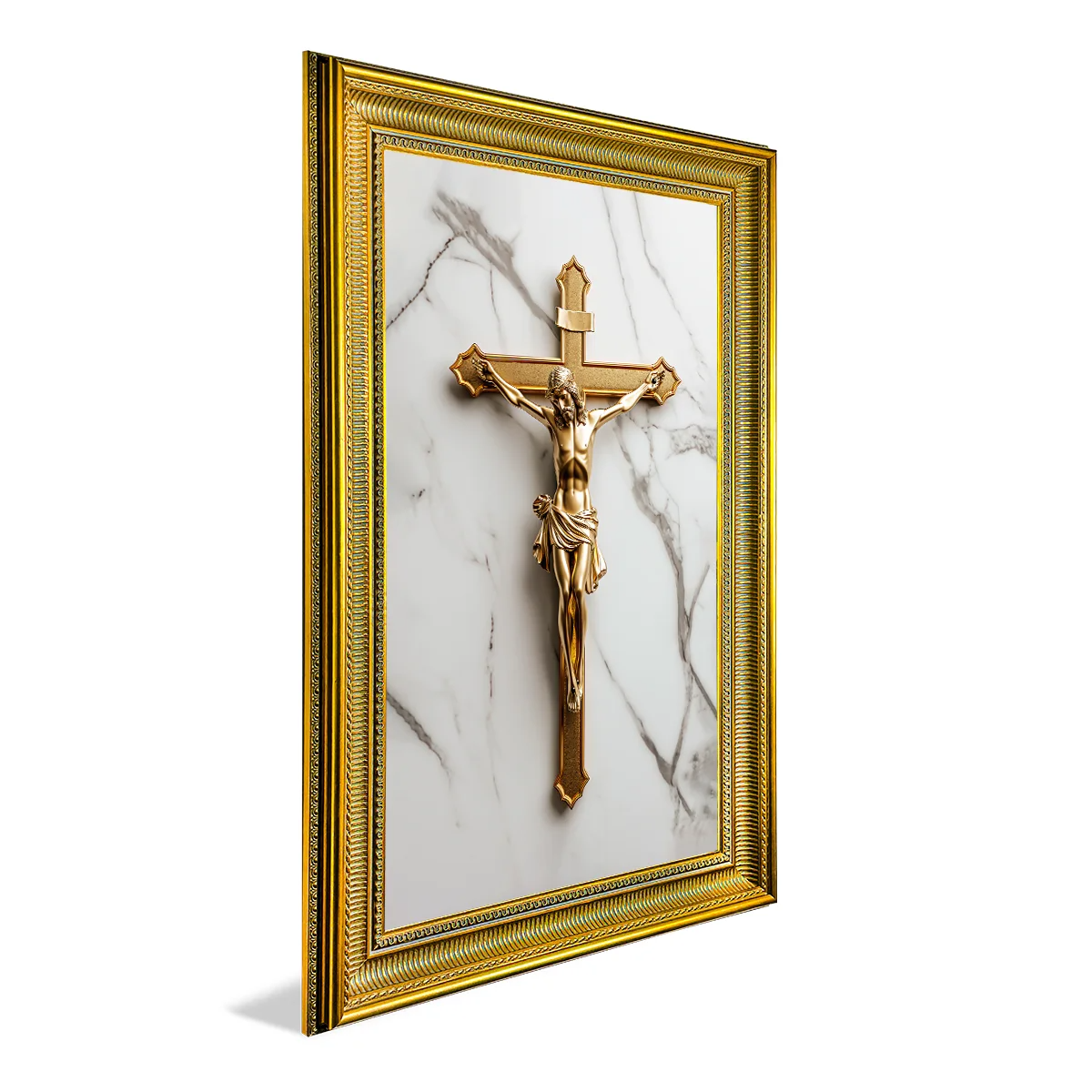 Christ’s Cross on Marble V1333 Canvas