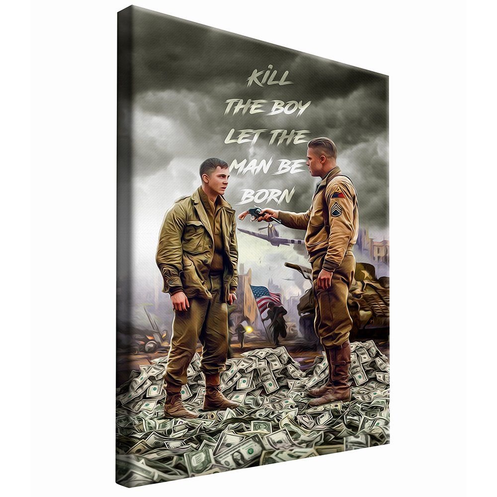 let the man be born Canvas