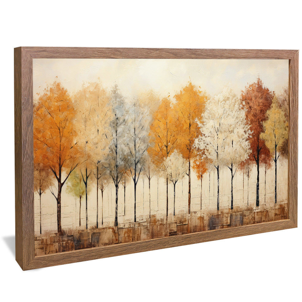 Vintage Trees Painting V2505 Canvas