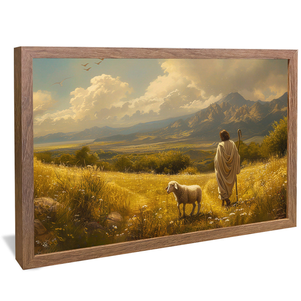 Painting Shepherd's Path on V2488 Canvas