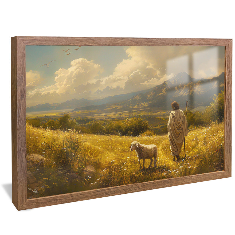 Painting Shepherd's Path on V2488 Canvas