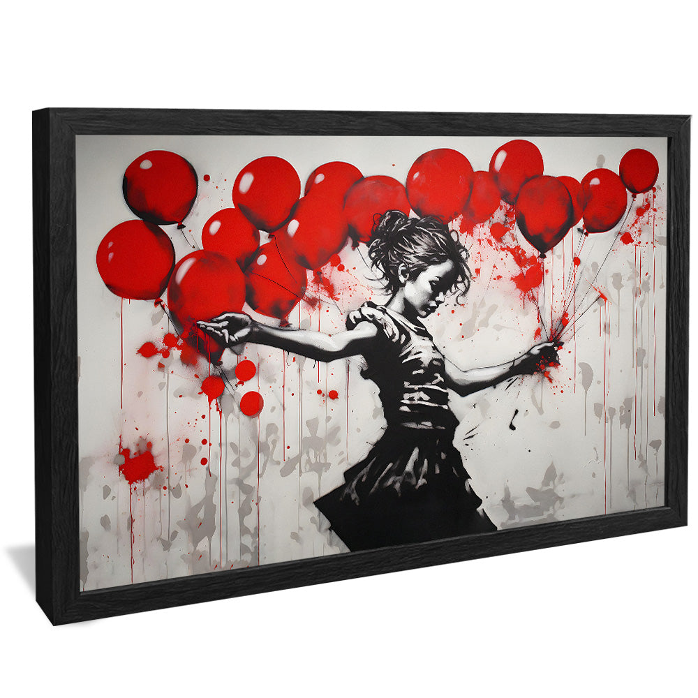 Banksy Flight of Innocence V2493 Canvas