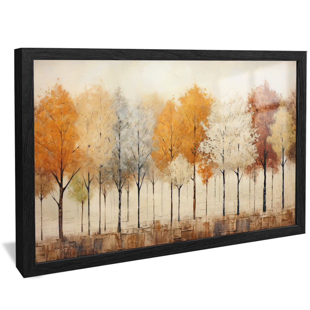 Vintage Trees Painting V2505 Canvas