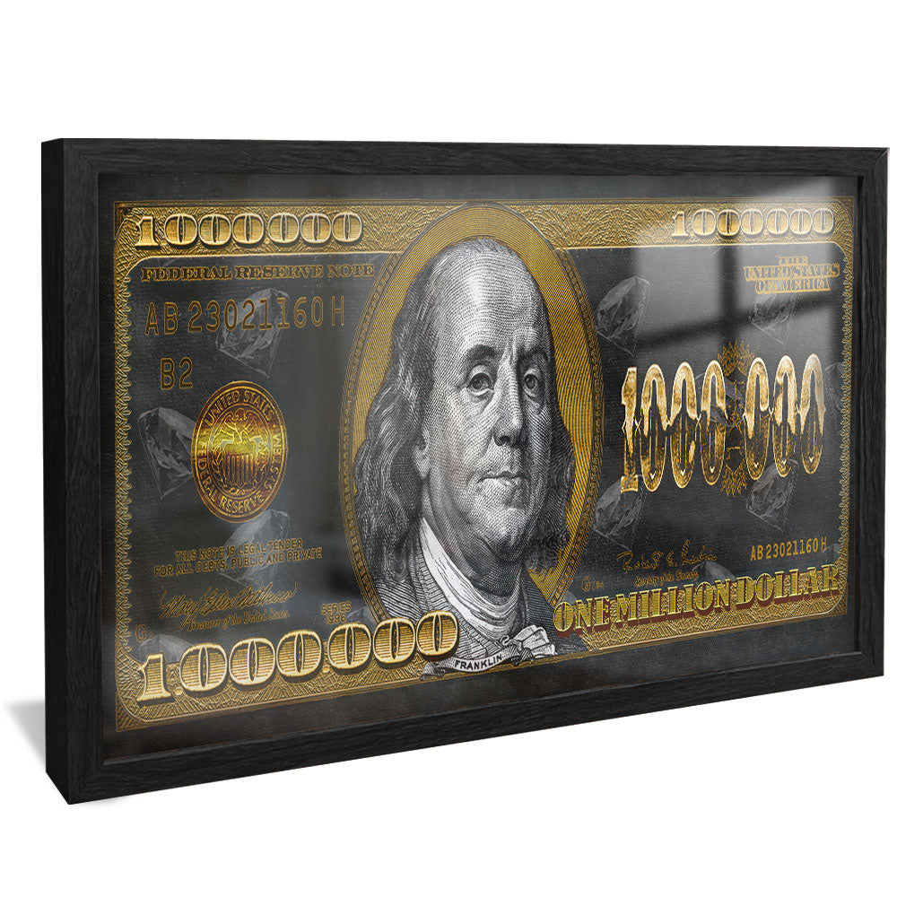 Decorative Canvas One Million Dollars