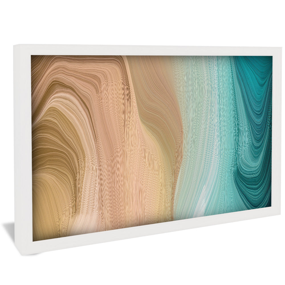 Abstract Waves V2199 Canvas